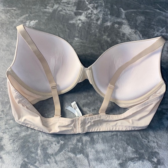 PINK Victorias Secret TShirt Bra 44C Beige Full Cover Underwire Adjustable Strap - Picture 6 of 9